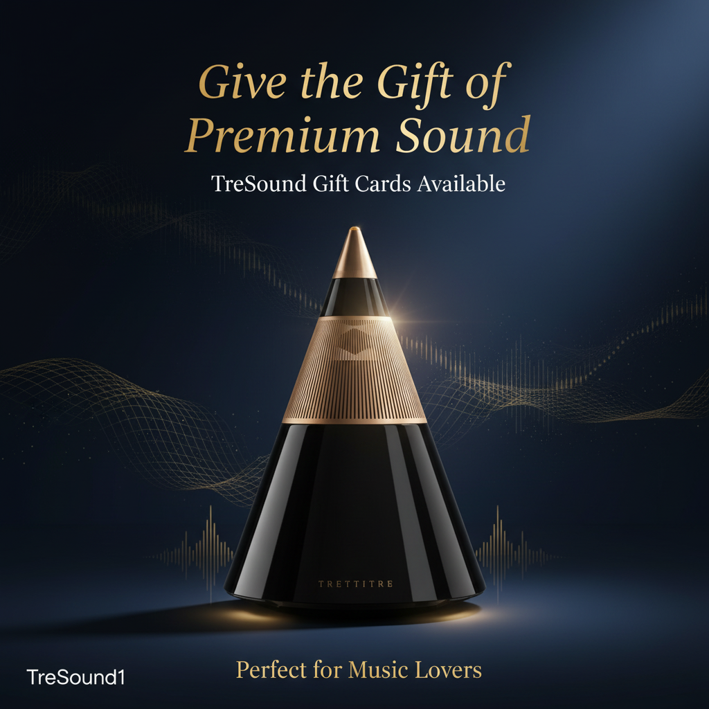 上質なサウンドを贈ろう – TreSoundギフトカード販売中